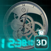 iPad 3Dʱ(3D Cyber Clock)