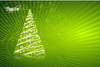 ��ɫ���Ʊ���2015ʥ����PPTģ��