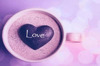 ��ɫ���Ĵ���love������������PPTģ��