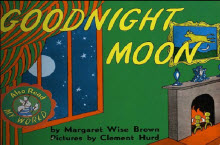 晚安月亮绘本故事卡通主题PPT模板