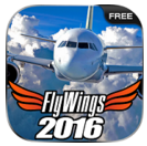 Flight Simulator 2016 FlyWings FREE(ģȸ°)v1.3.8׿