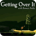 Try getting over(getting over it)