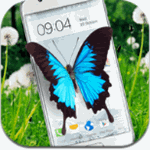 Butterfly in phone lovely joker����