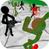 Stickman Killing Zombie 3D(����˴�ս��ʬ)