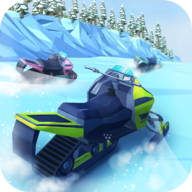ѩĦбِ(Flippy Snowmobile Race)