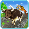 Angry Bull Run:Farm Animal Escape Subway Rush(��ŭ��ţ��)