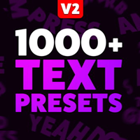 ͷ1000ֶԤ(Text Preset Pack for Animation Composer)