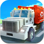 Blocky Garbage Truck Sim Pro(ģ)