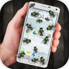 ��Ӭ���ֻ���Ļ�Ϸɵ�Ц��Fly in phone funny joke