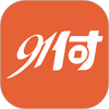 91��