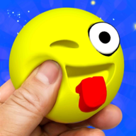 Squishy emoji smile kawaii antistress ball(Emoji Slices)