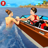 Beach Rescue Training: Coast Lifeguard Rescue Duty(��̲��Ԯѵ��:��������Ա��Ԯְ��)