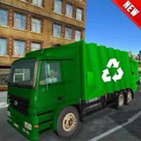 City Garbage Truck 2018: Road Cleaner Sweeper Game(:3Dʻģ)