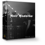 FCPXӰڰװתЧCrumplePop Noir Moderne