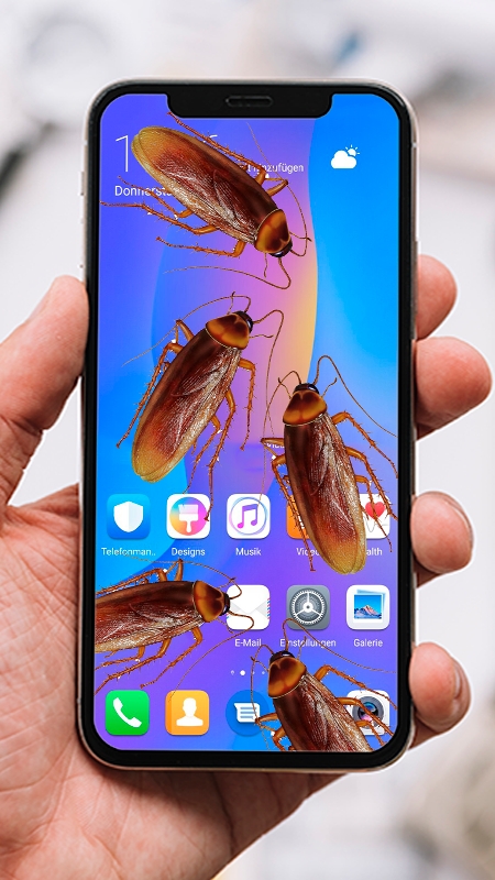 虫子进入手机恶作剧 虫子进入手机恶作剧