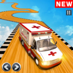 Mega Ramp Ambulance Car Stunts Game(µȻؼ)