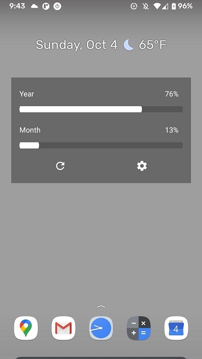 Time Progress Bar(rgM(jn)ȗl) v1.2 ׿