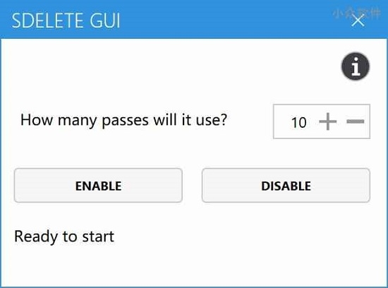 SDelete Gui(ɻ֏̈́hļ) V1.3.4PC