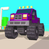 Monster Jam Truck Driver: Gangster simulator(˾)