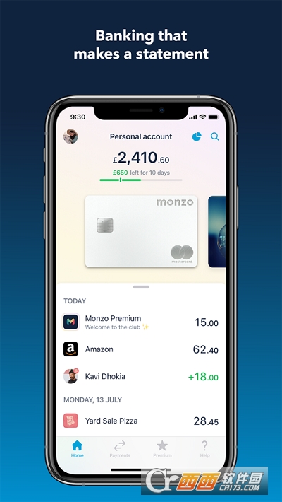 Monzo app v3.62.0׿