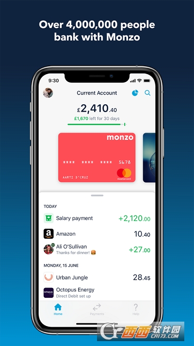 Monzo app v3.62.0׿