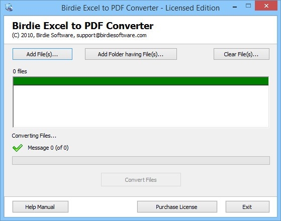 XLSD(zhun)PDFD(zhun)Q(Birdie Excel to PDF Converter) v2.9ٷ