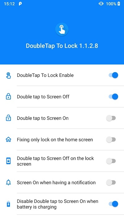 pDoubleTap To Lock v1.1.3.9 ׿