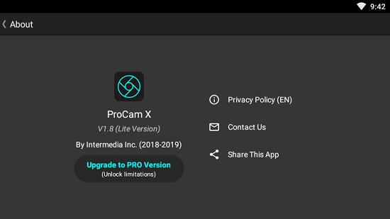 ProCam XIC v1.10 ׿{