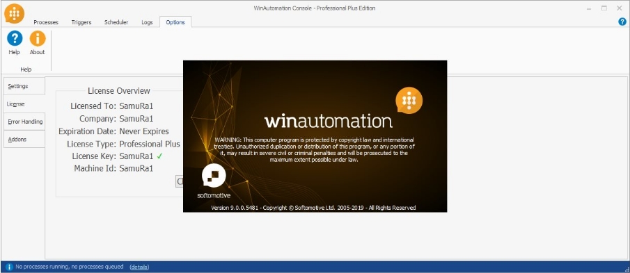 桌面自动化工具(WinAutomation Professional Plus) v9.2.0.5733最新版