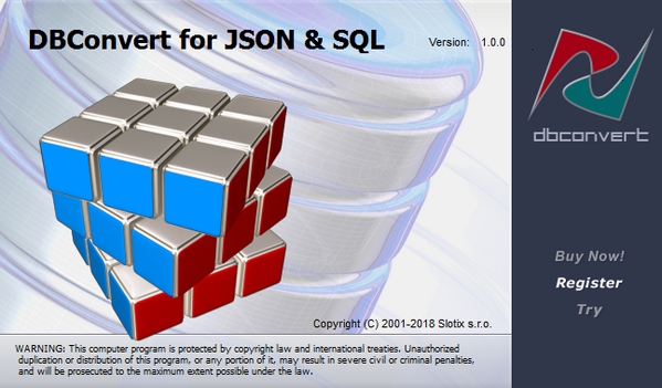 ļDQ(DBConvert for JSON and SQL) v1.0M