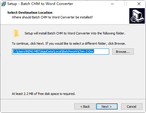 CHMDWORDęnʽBatch CHM to DOC Converter 2020.12.502.2829 M