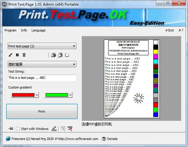 download the last version for ipod Print.Test.Page.OK 3.01
