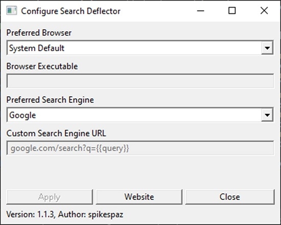 Search Deflector(ʼеBing)