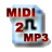 MIDIDMP3(Best MIDI to MP3)v1.0M