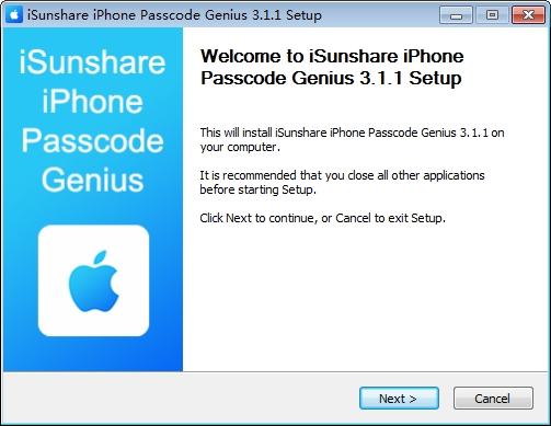 iphone professional unlock tool (iSunshare iPhone Passcode Genius) v3.1.1 official version