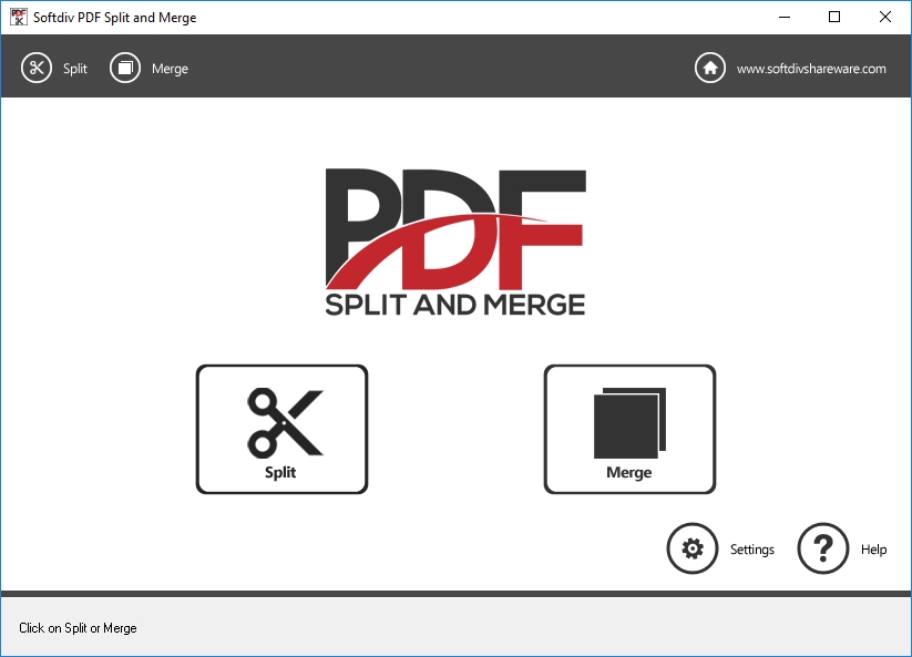 PDFֺϲSoftdiv PDF Split and Merge v1.0 M