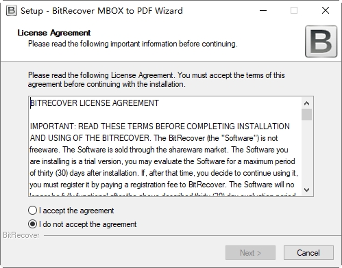 MBOXD(zhun)PDFʽD(zhun)QBitRecover MBOX to PDF Wizard v8.4 M(fi)