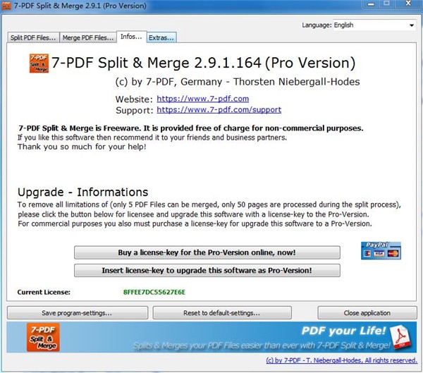 PDFļָ(7-PDF Split and Merge Pro) v 3.5.0.164 °