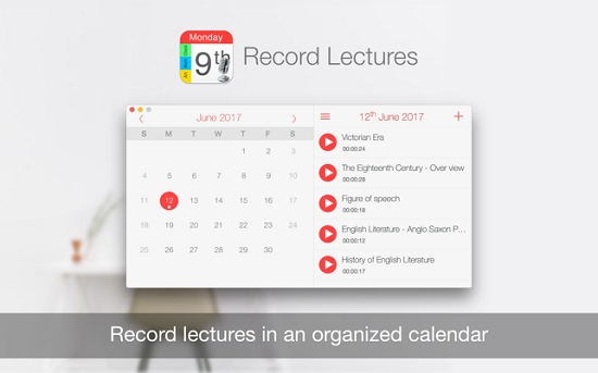 Record Lectures(MAC¼)