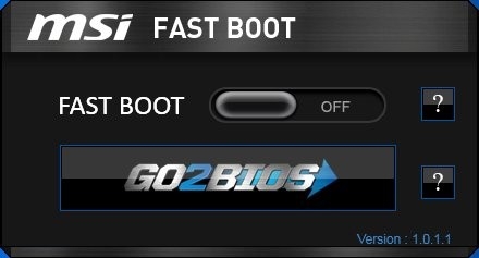 ΢ن(MSI Fast Boot) v1.0.1.15ٷ