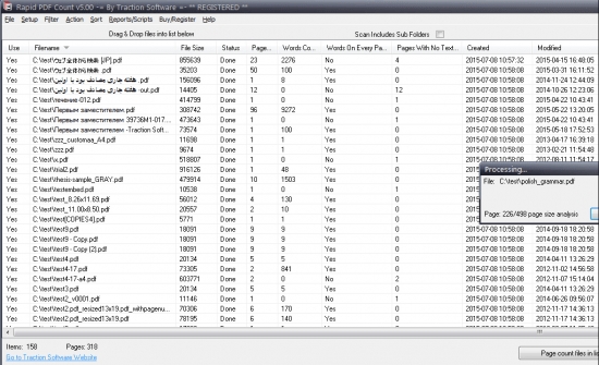 PDFļ̎(Traction Software Rapid PDF Count) v6.01M