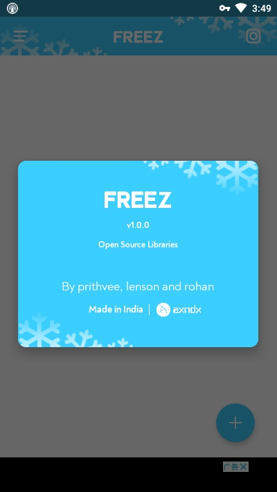 Freez(r(sh)(dng)Ч) v1.0.0 ׿