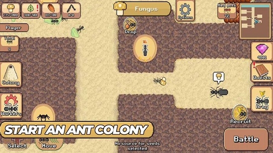 ڴΛρģM(Pocket Ants Colony Simulator)