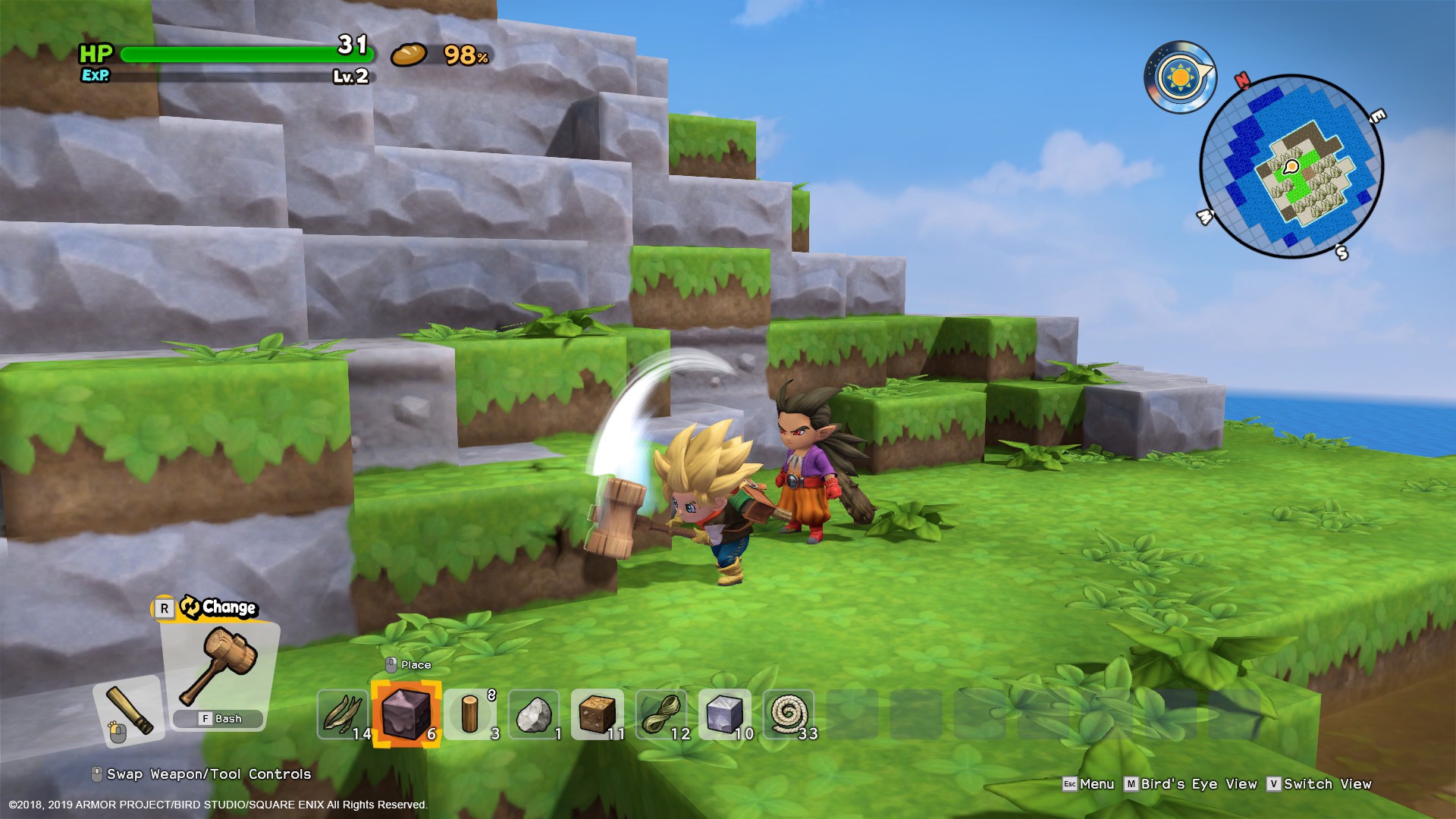 Dragon Quest Builders 2集成补丁 勇者斗恶龙 创世小玩家2免费版下载绿色电脑版 西西软件下载