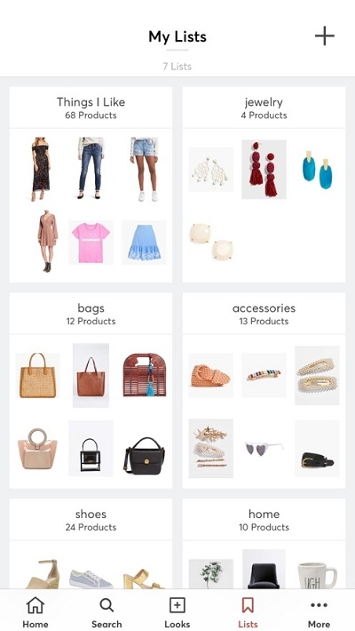 ShopStyle Collective app 