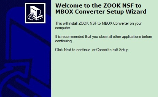 ZOOK NSF to MBOX Converter (NSFתMBOX)