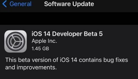 iOS14 Beta 5更新了什么 iOS14 Beta 5值得更新吗