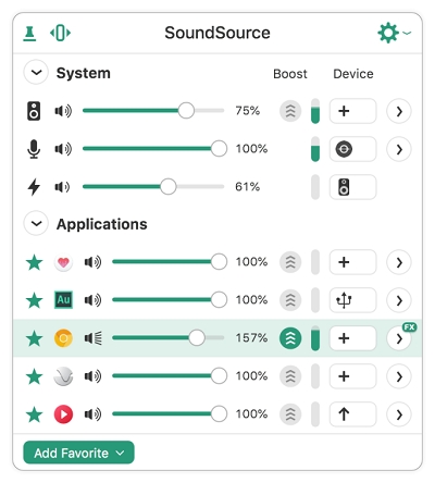 SoundSource 5(MAC)