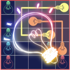 Neon Glorious Puzzles : Connect The Switch(޺)