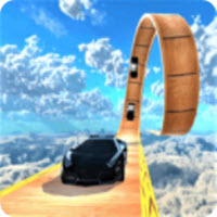 Police car stunt game: Impossible Mega Ramp(ؼ)0.3 ؼ